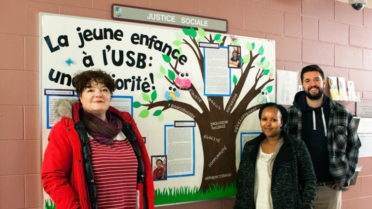 Université de Saint-Boniface faculty and students push for campus child care centre