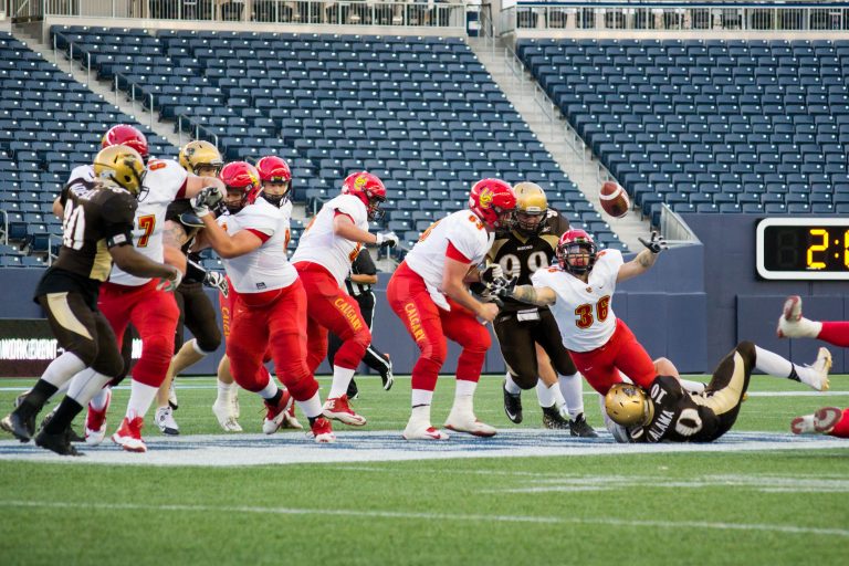 Bison football fall in home opener