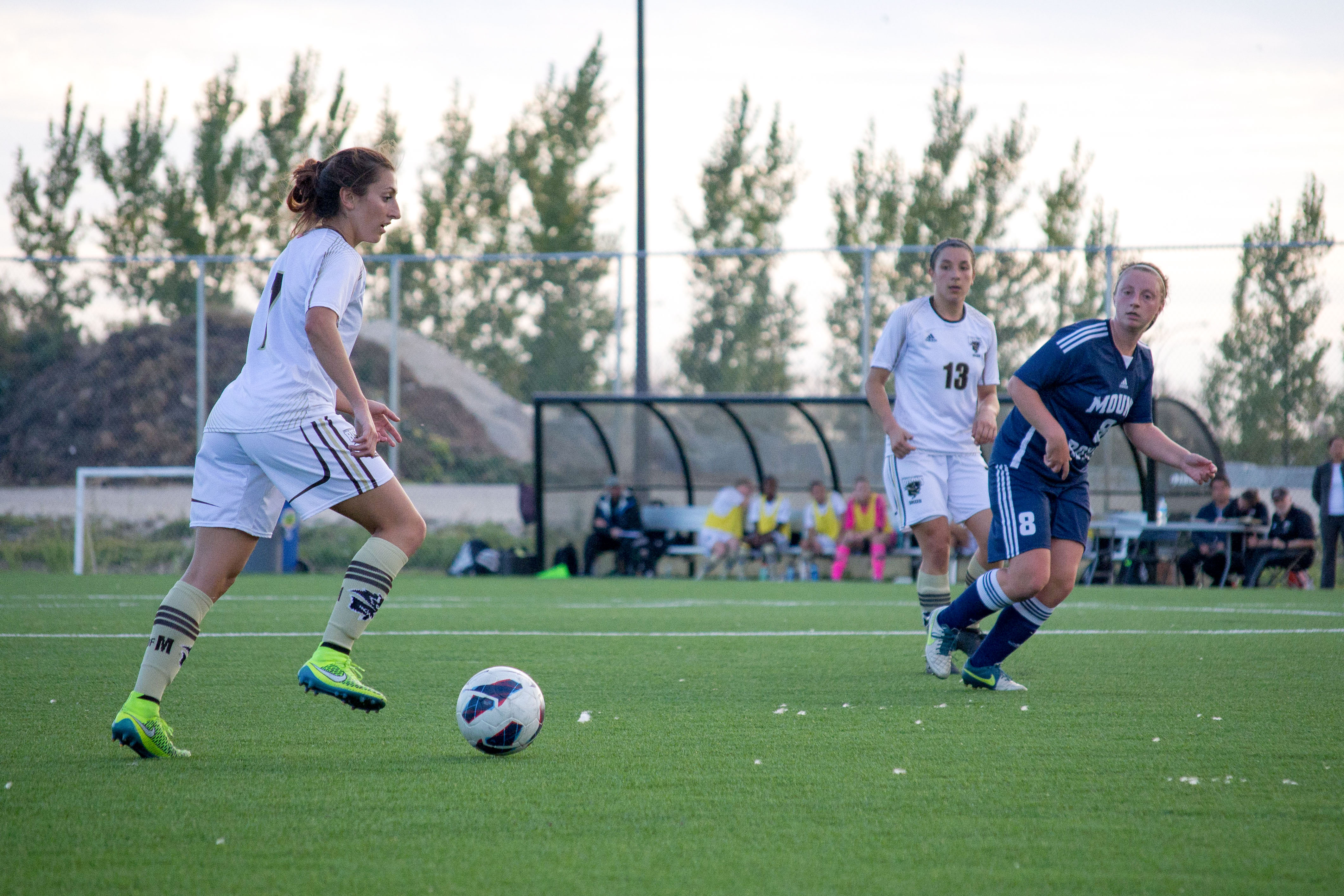 Bisons Womens Soccer #7 Selina Speranza. Photo by Chantal Zdan