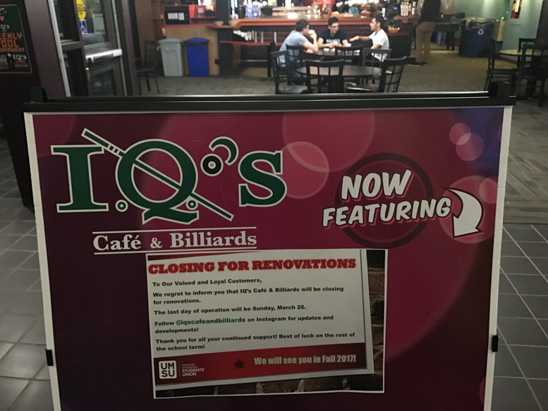 News_IQ's closing for renovations_Photo by Chantal Zdan_web