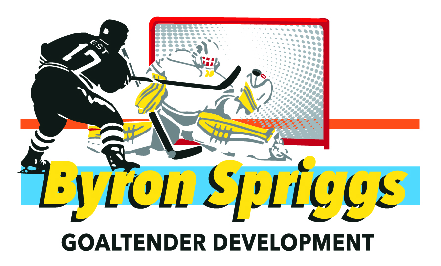 Bison goalie Byron Spriggs hockey camp