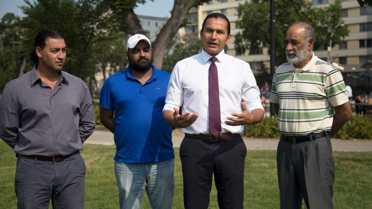 Kinew pledges to stand-up for newcomers