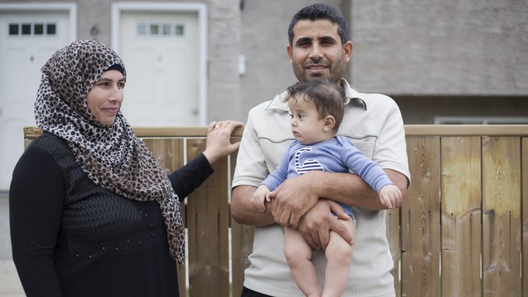 Syrian families targeted by hateful graffiti