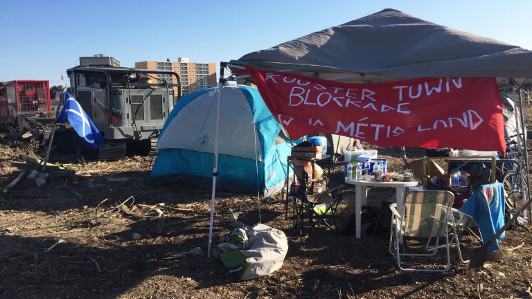 Winnipeg developer sues protesters who occupied Parker Lands construction site