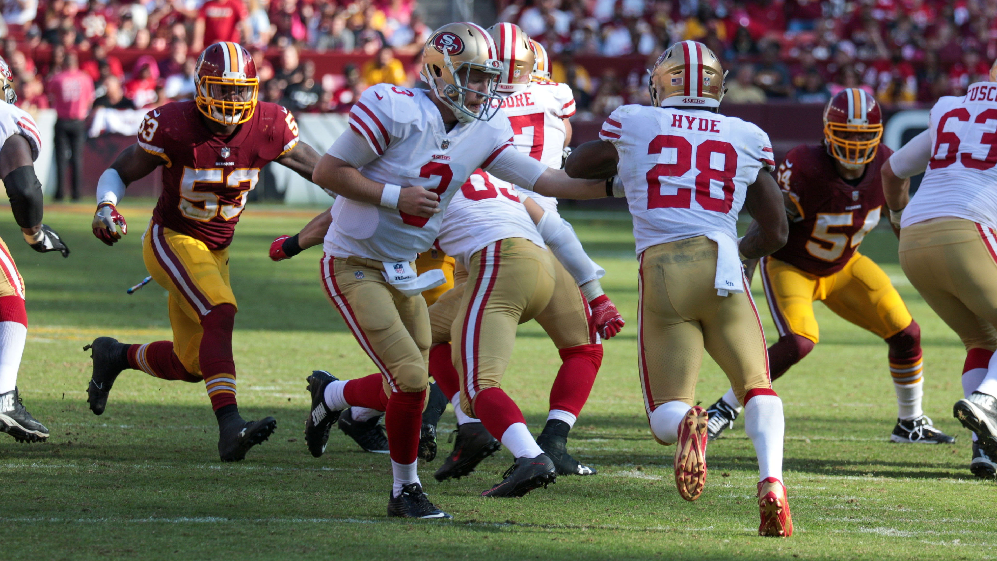 The San Francisco 49ers have had a spooky season. Photo by Keith Allison.