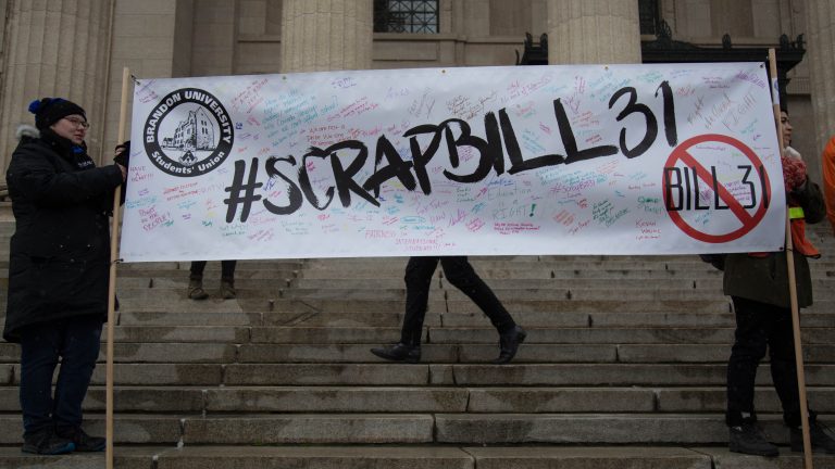 Manitoba passes Bill 31 despite strong student opposition