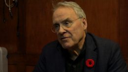 Hall of Fame goaltender Ken Dryden talks about hits to the head and his new book when he was in Winnipeg on Nov. 9.