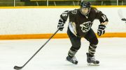 Caitlin MacDonald during her time as a Bison. Provided.