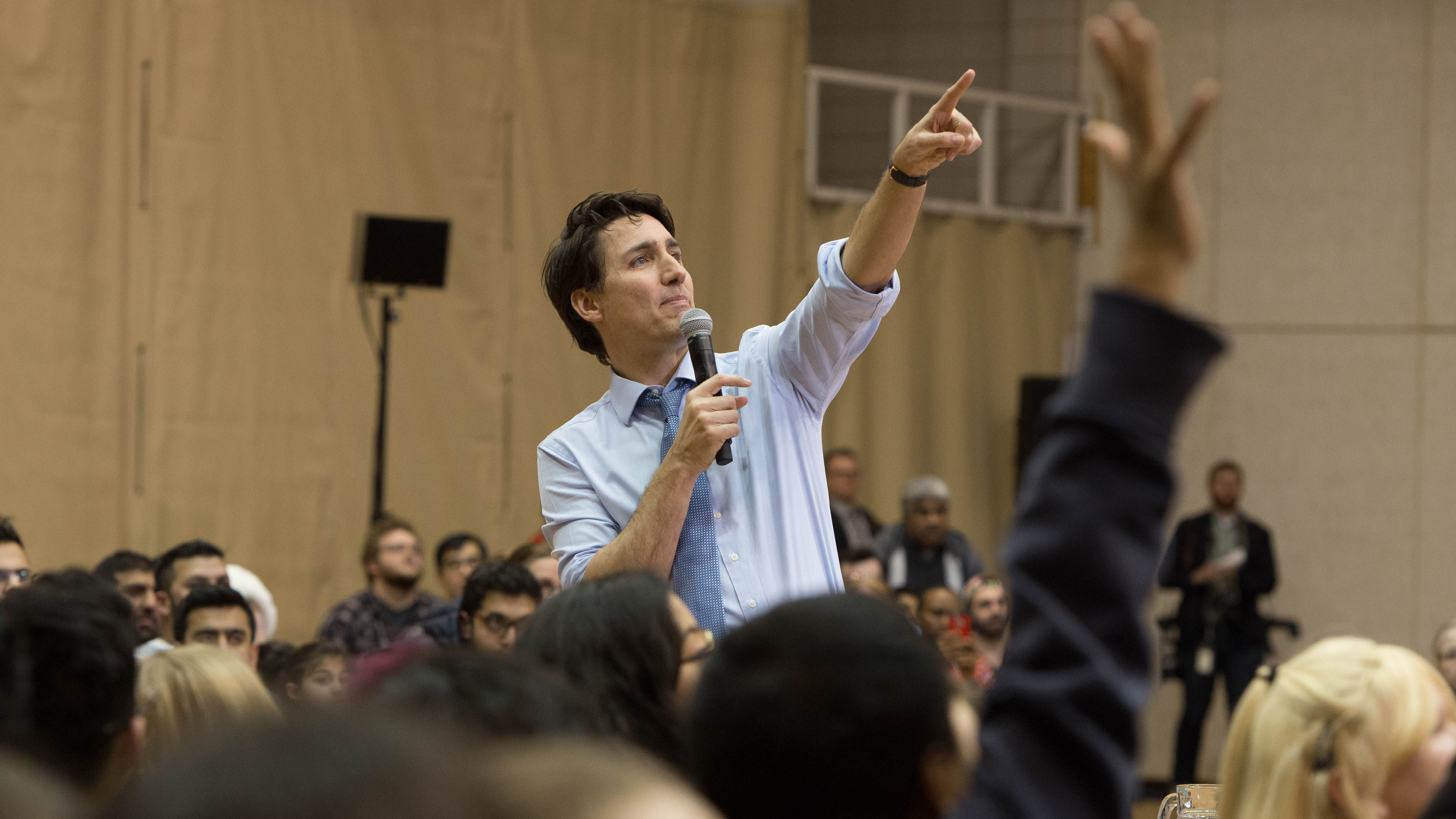 Comment_Trudeau's Town Halls_Photo by Asha Nelson_RGB web