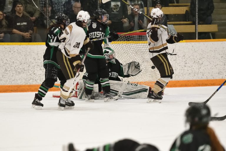 Bisons leave it until late in overtime victory over Huskies