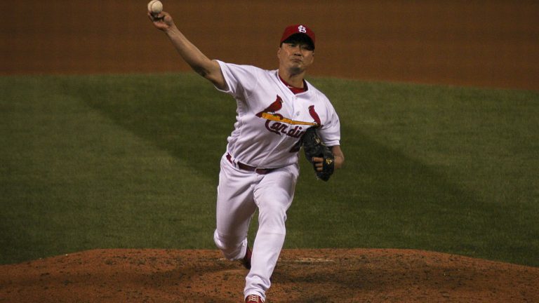 New addition to the Blue Jays bullpen Seun-hwan Oh is hoping to rebound this season. Photo from wikimedia commons.
