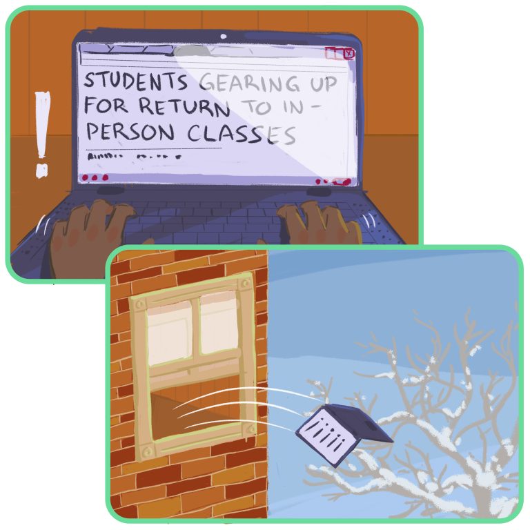 Finish the year remotely, or offer the option to do so