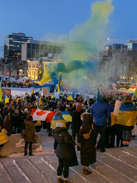 NEWS U of M stands with Ukrainian community