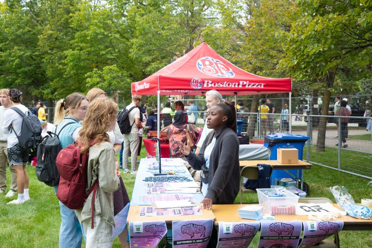 Busy first week on campus