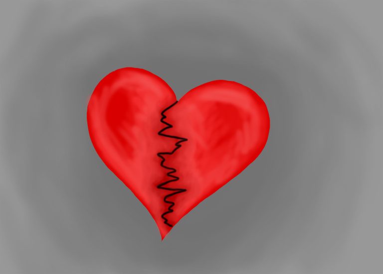 When the heart really breaks