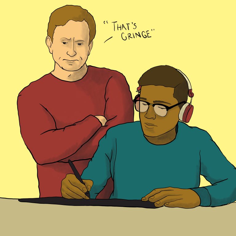 Embrace being cringe, reject being cool