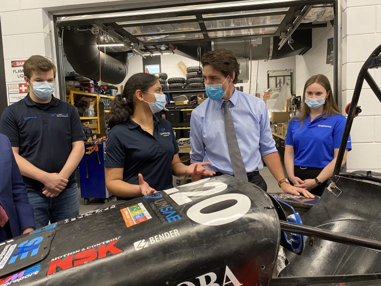 Prime minister comes to campus, discusses 2023 federal budget