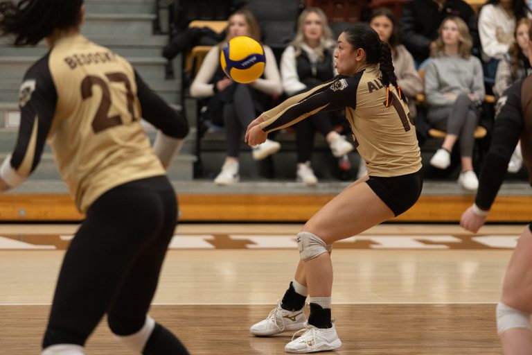 Bisons volleyball resilient against Thunderbirds