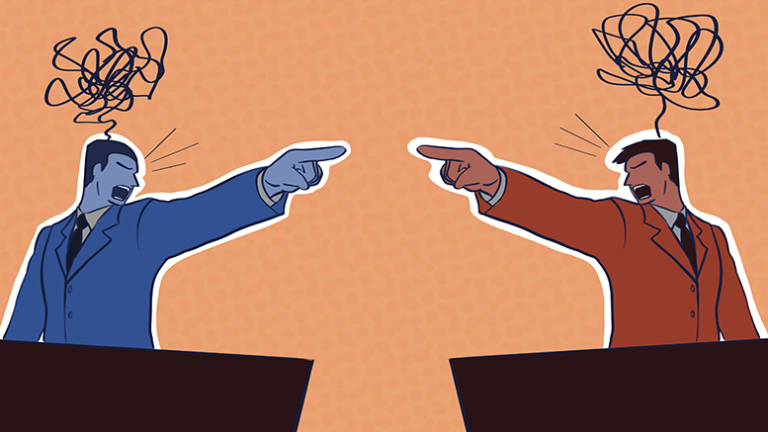 The spectacle of political debate