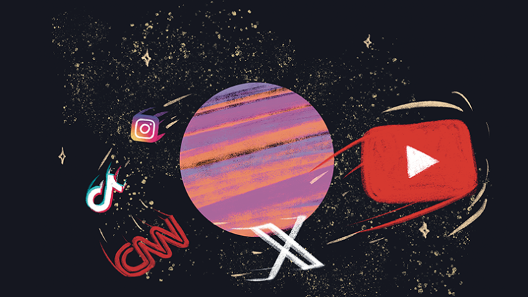 Media consumption: Trapped in information planets