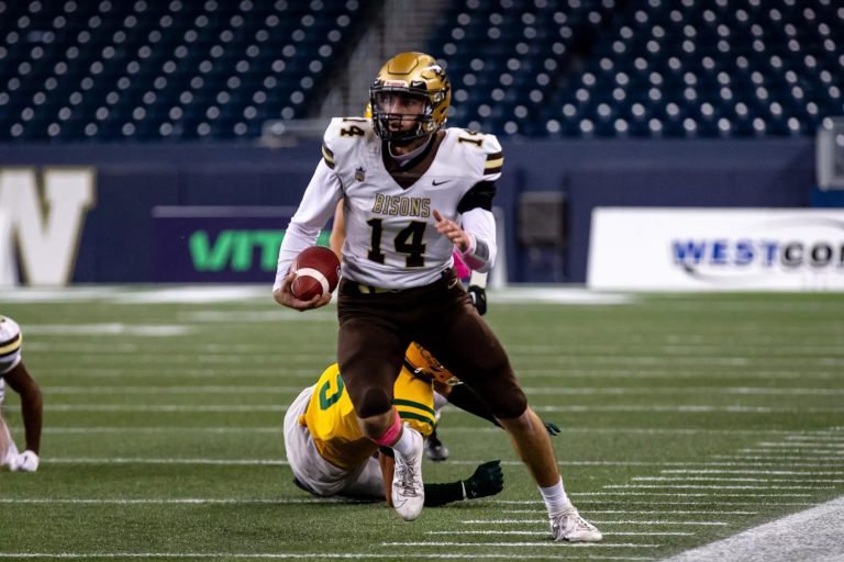 Bisons quarterback speaks about his journey