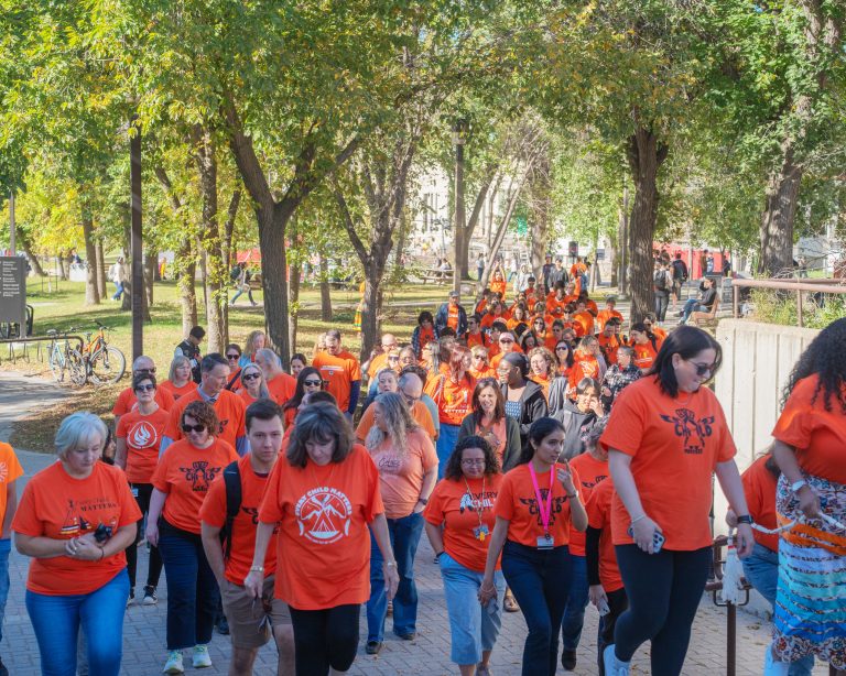 Orange Shirt Day Walk honours residential school children
