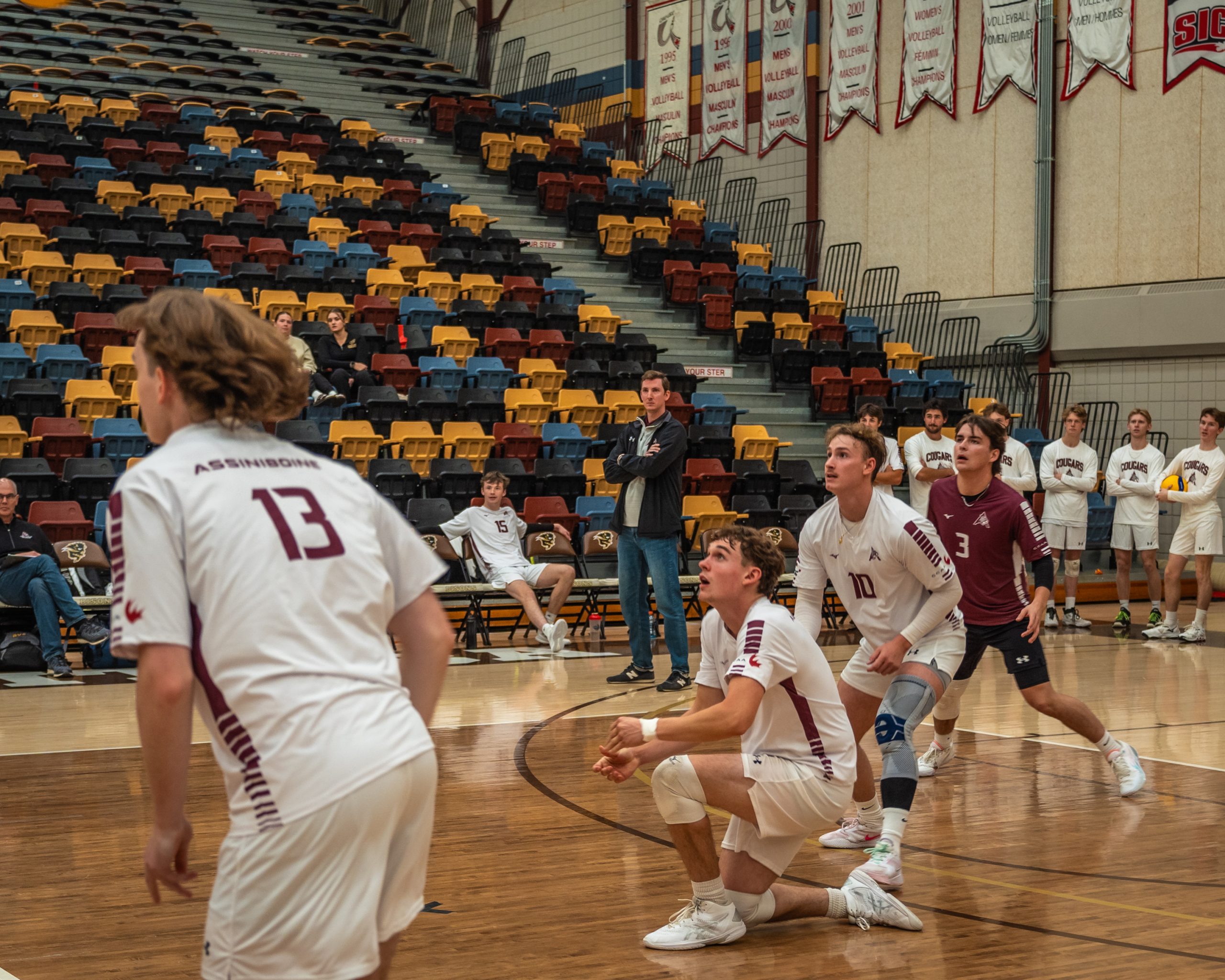 Sports_MensVolleyball_UMBisonVsAssiniboine Cougars_NischalKarki-16