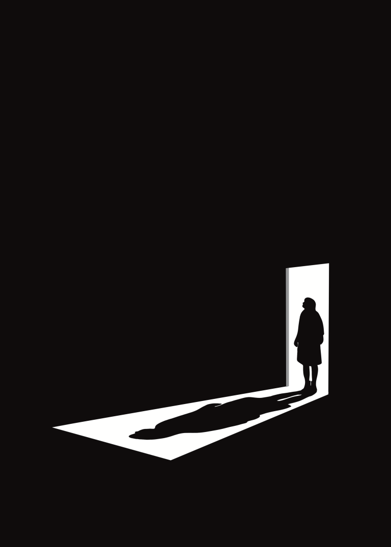 Left in the dark