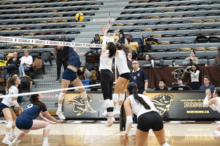 Bisons rampage through the Spartans’ shields