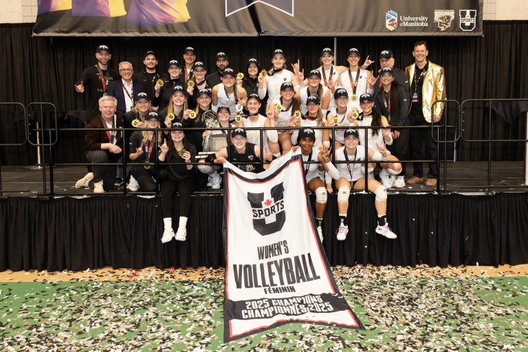 Bisons win gold in women’s volleyball championships