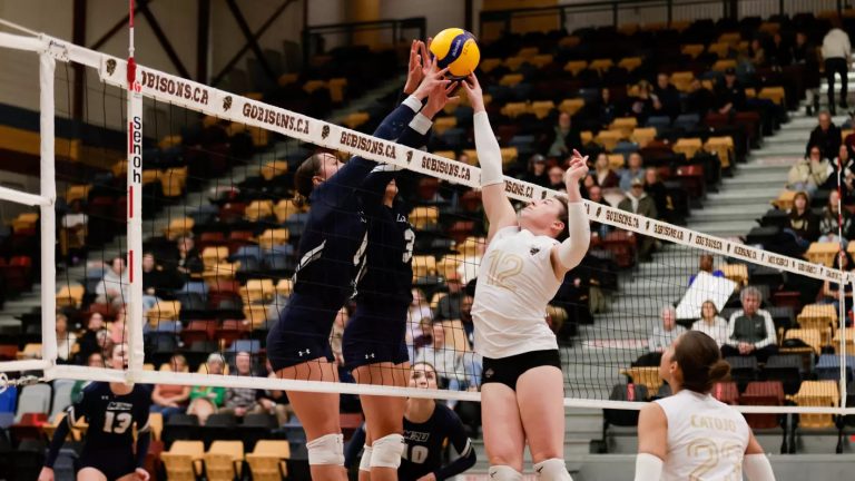 Bisons women volleyball outrun the Cougars in playoffs