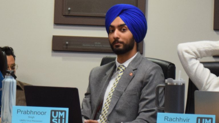 Presentation slide from UMSU VP deemed ‘offensive’ and removed from meeting minutes