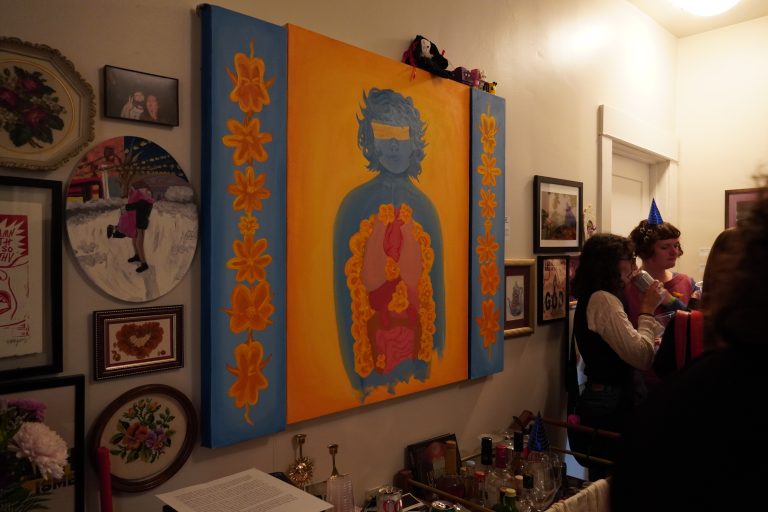 Challenging boundaries through a home art show