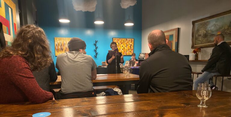 Taproom reading series highlights local authors
