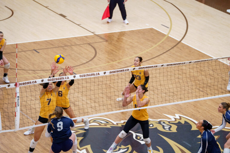 Bisons start new year with two wins against the Cougars