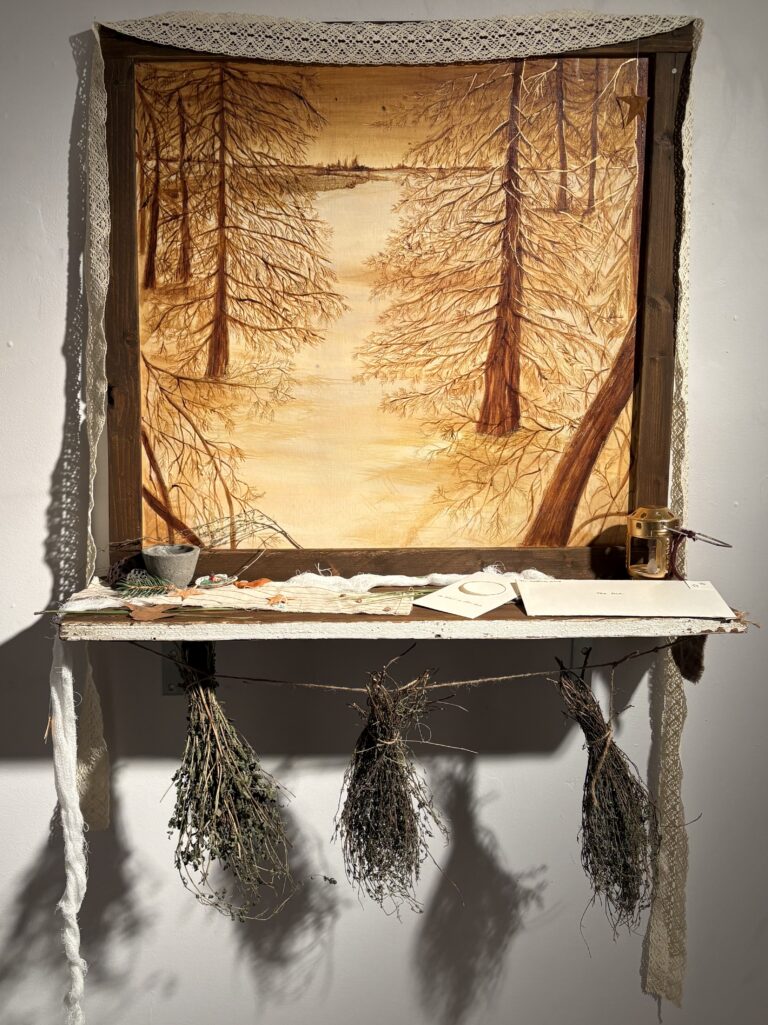 U of M graduate creates rustic, peaceful and golden art