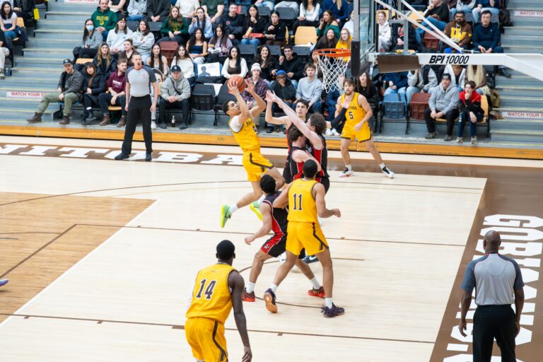 Bisons neck and neck with Wesmen