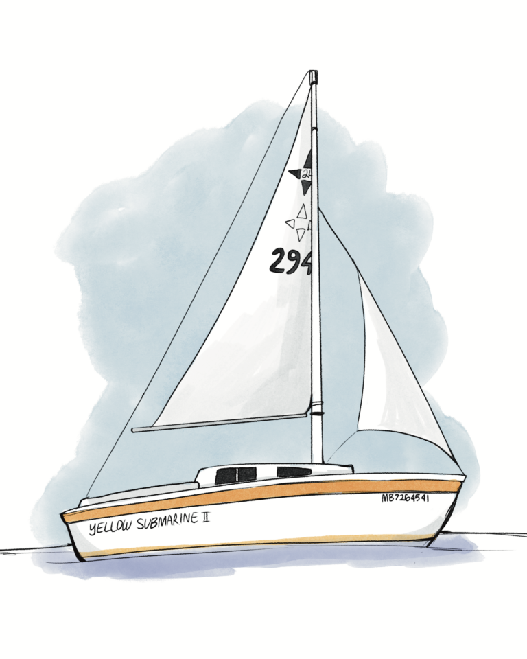 Sailing in Manitoba