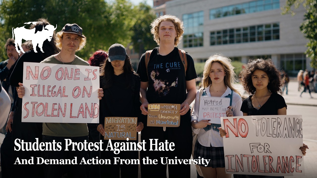 Campus protest against hate